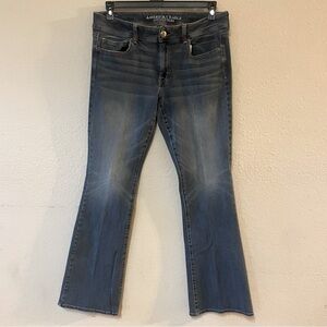 American Eagle Outfitters Women's Boot Cut Jeans - Blue